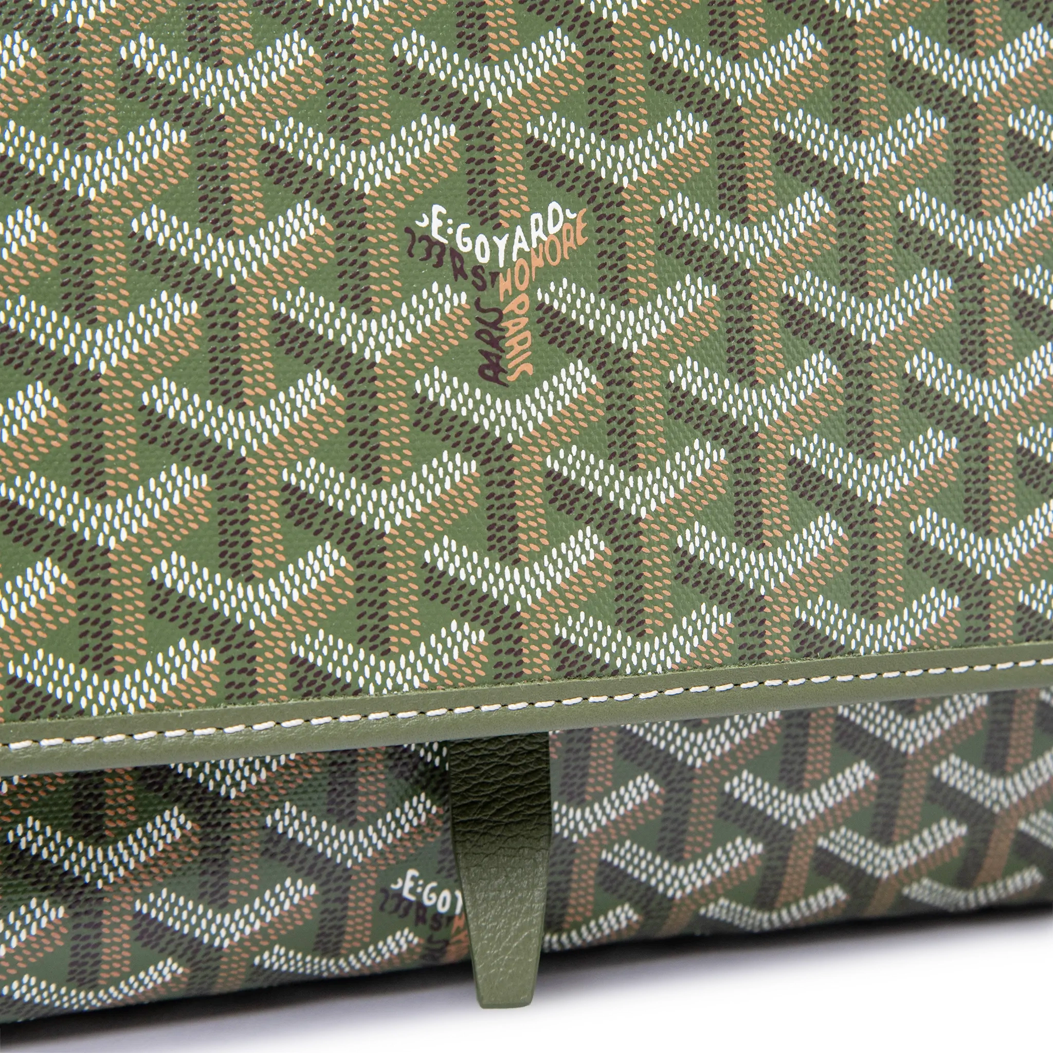 Goyard Capetien MM Khaki Messenger Bag